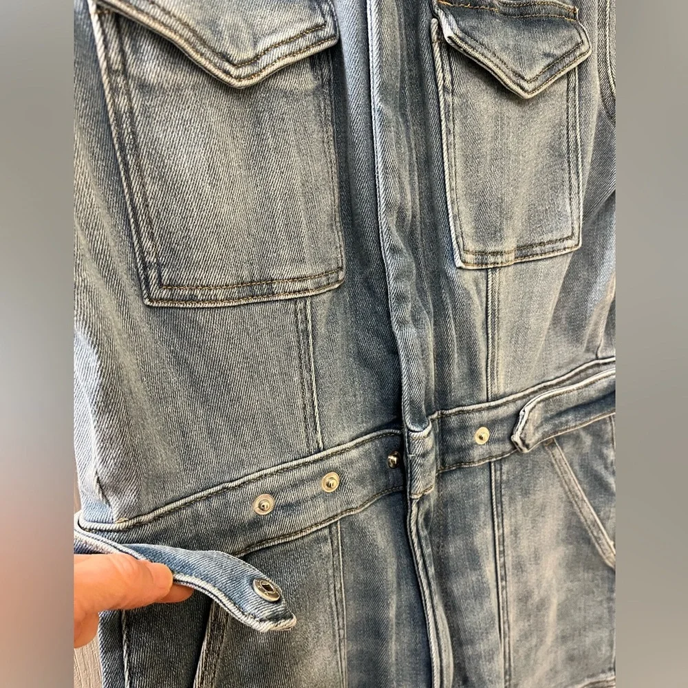 🆕 Good American Jumpsuit Denim Fit For Success Size Large - Picture 6 of 16